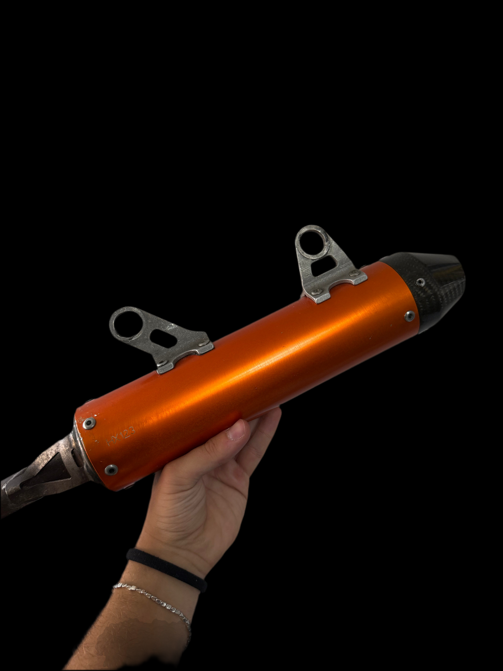 Silenziatore Hgs Arancione/Carbonio