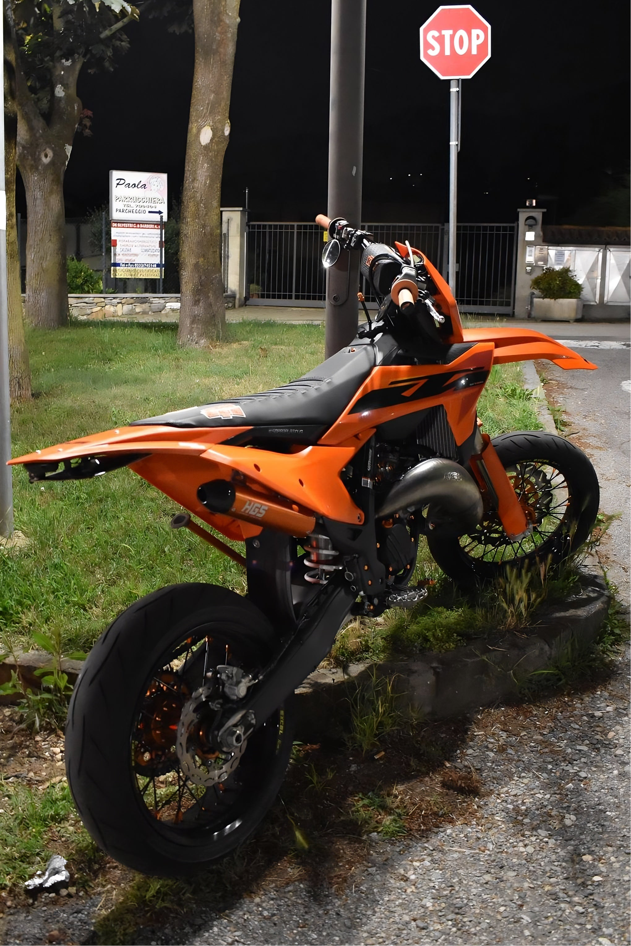 Silenziatore Hgs Arancione/Carbonio